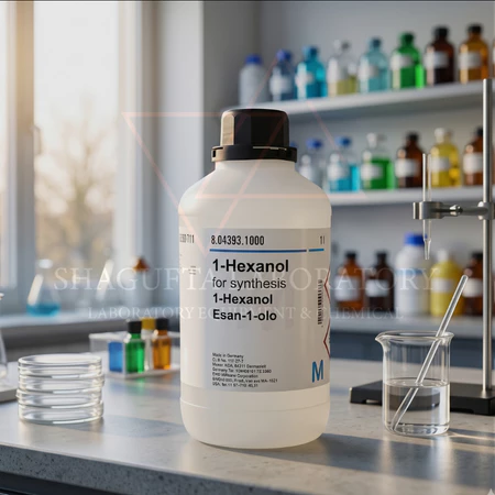 1-HEXANOL 50ML 804393 | SHAGUFTA LABORATORY | Reagen Kimia Laboratorium untuk Sintesis, Analisis & Penelitian (REPACK)